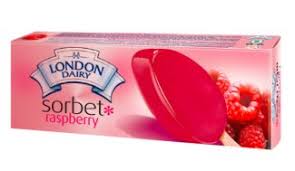 London Dairy Sorbet Stick Raspberry 100ml